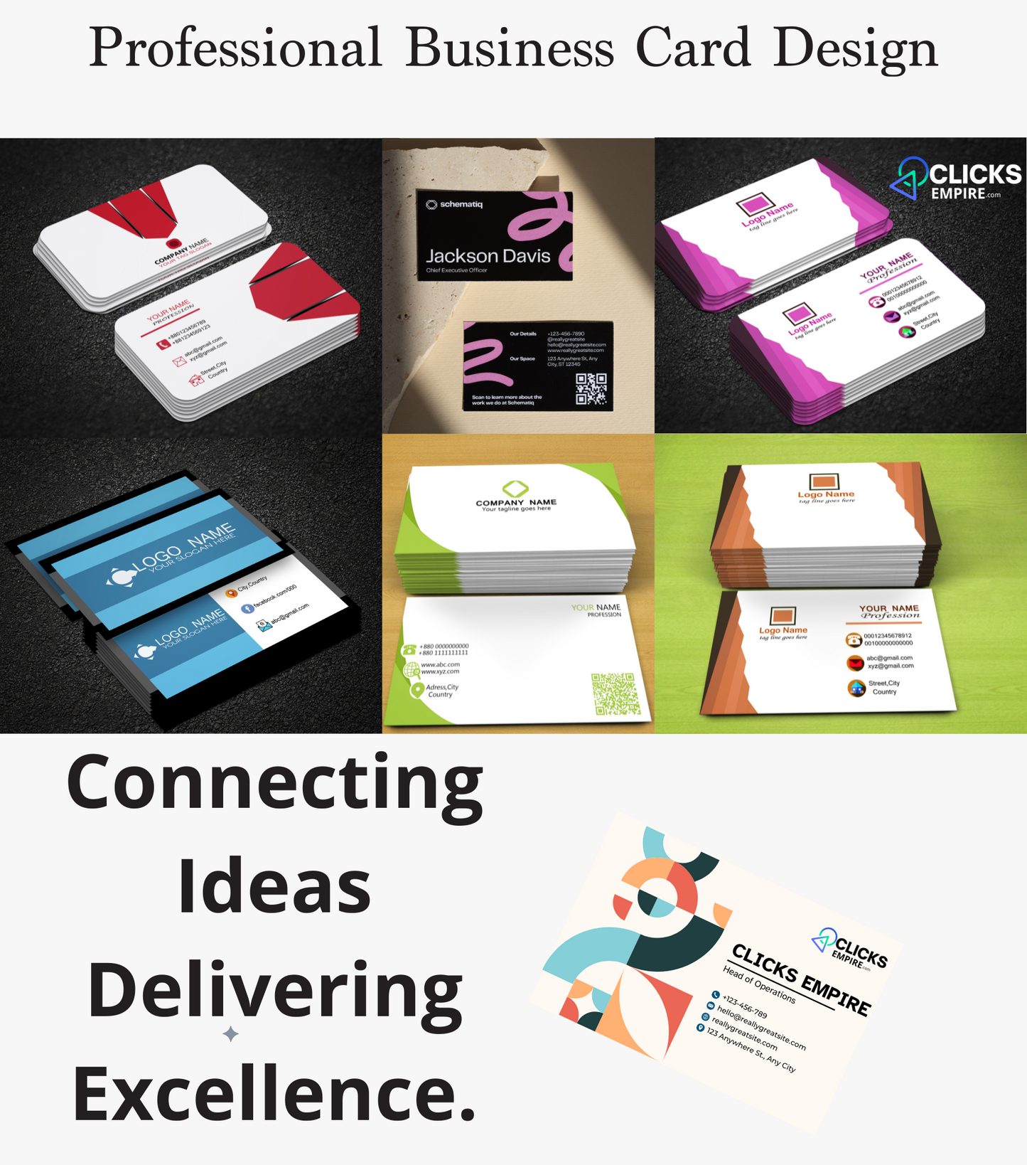 premium business card design services – stand out with style