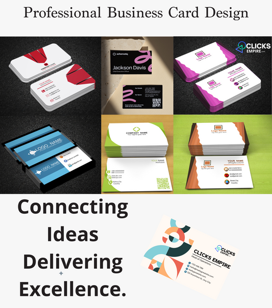 Premium Business Card Design Services – Stand Out with Style