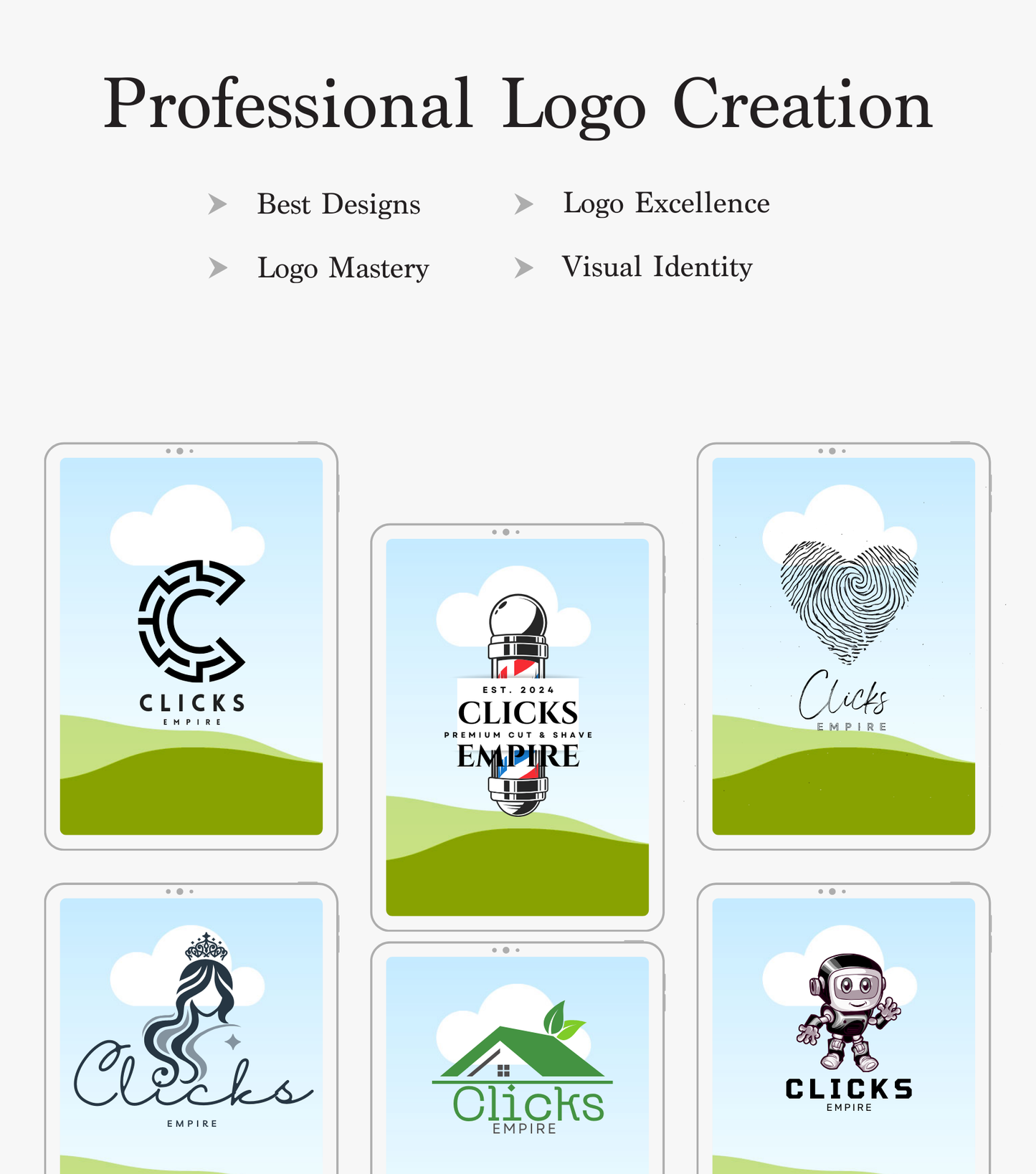 custom high-quality logo designs | we create until you’re 100% satisfied