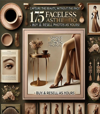 Unique Faceless Photos: 150+ to Use & Profit